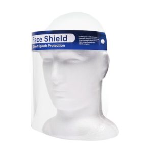 Protective visor for face, face visor